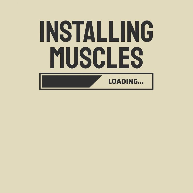 Installing Muscles Loading Fitnesss Studio Pumpen