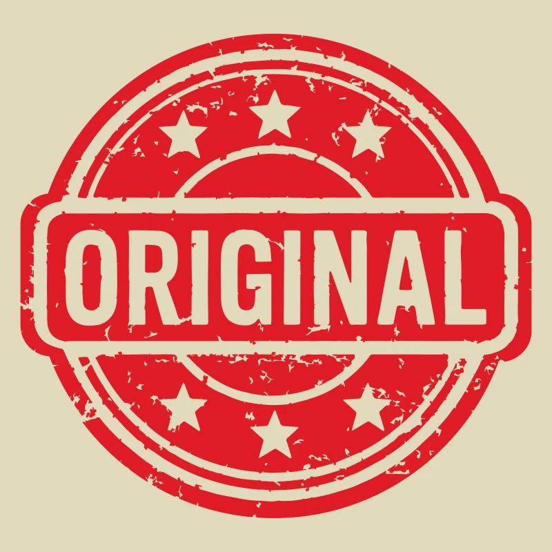 Logo original du timbre. Conception originale de tampon en caoutchouc.