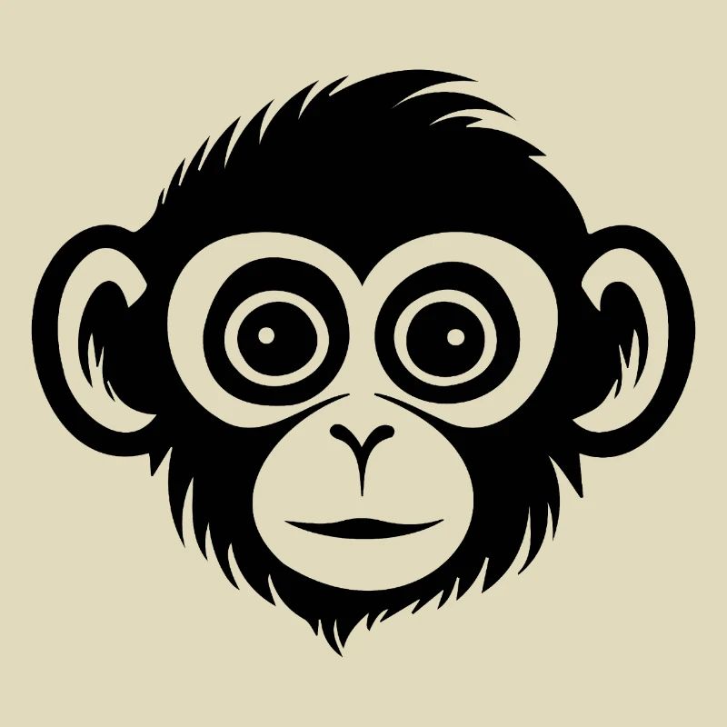 Monkey Monkey Monkey Face Jungle
