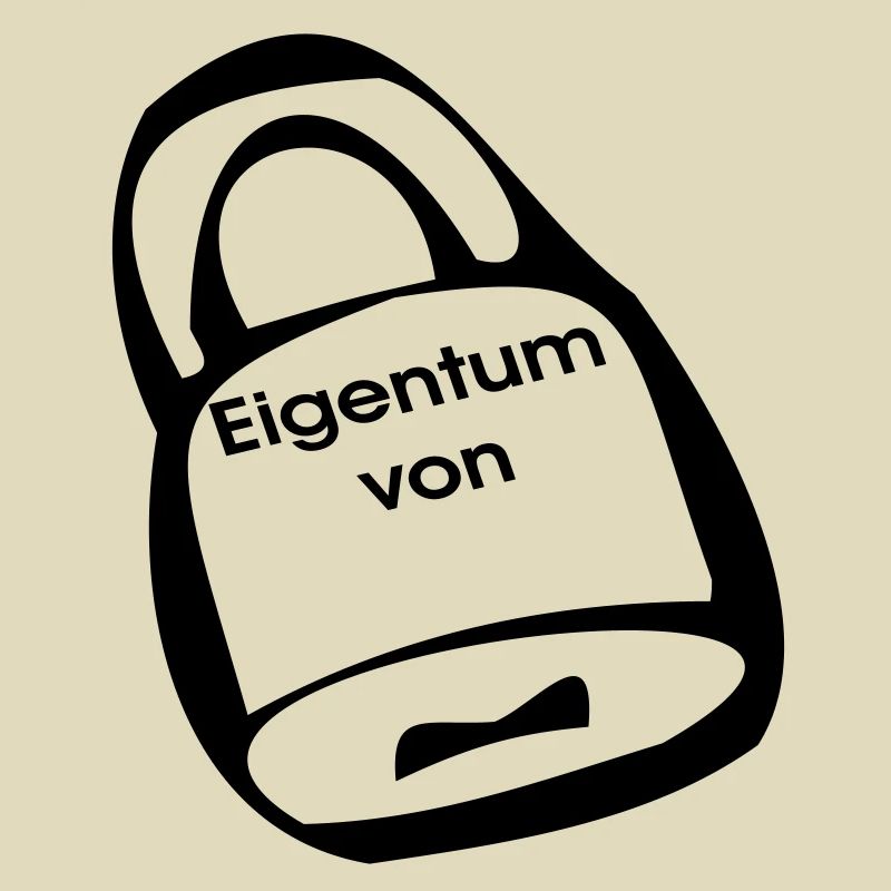 Vorhängeschloss Eigentum
