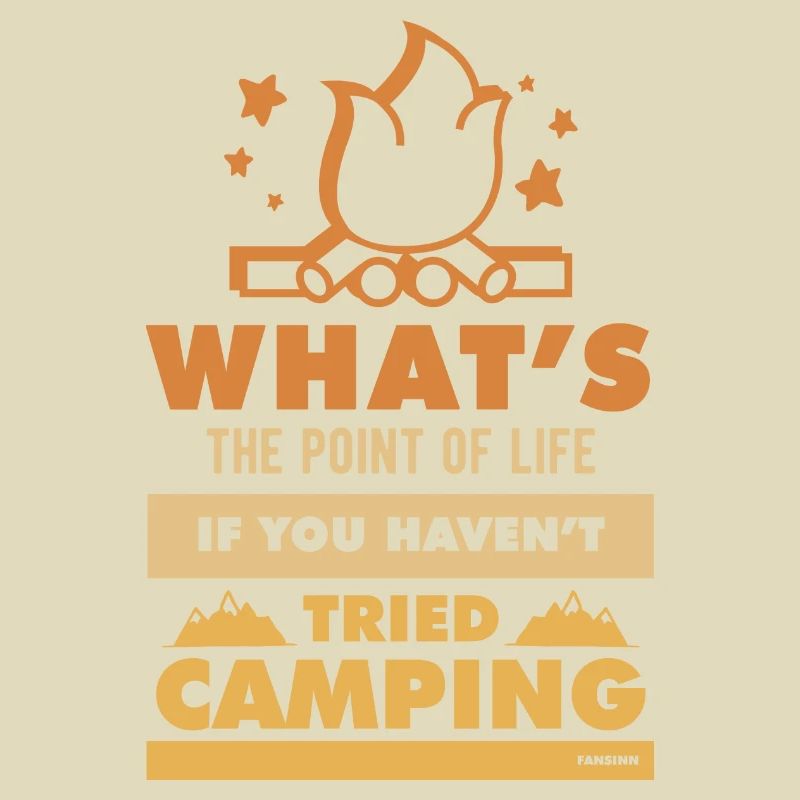 Camping Campfire Quote Gift