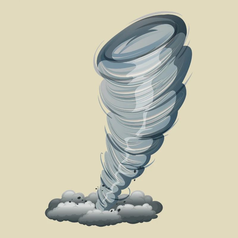 Tornado Storm Weather Gift