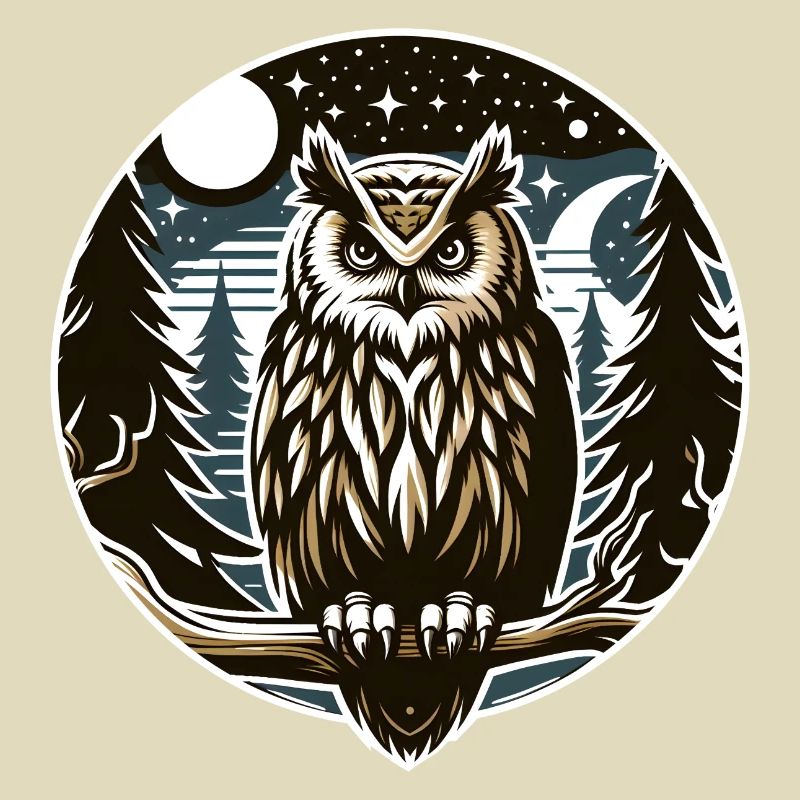 Eule Greifvogel Vogel Uhu Kauz