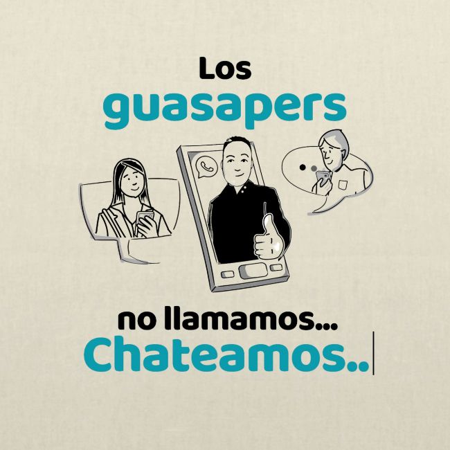 No llamamos...chateamos