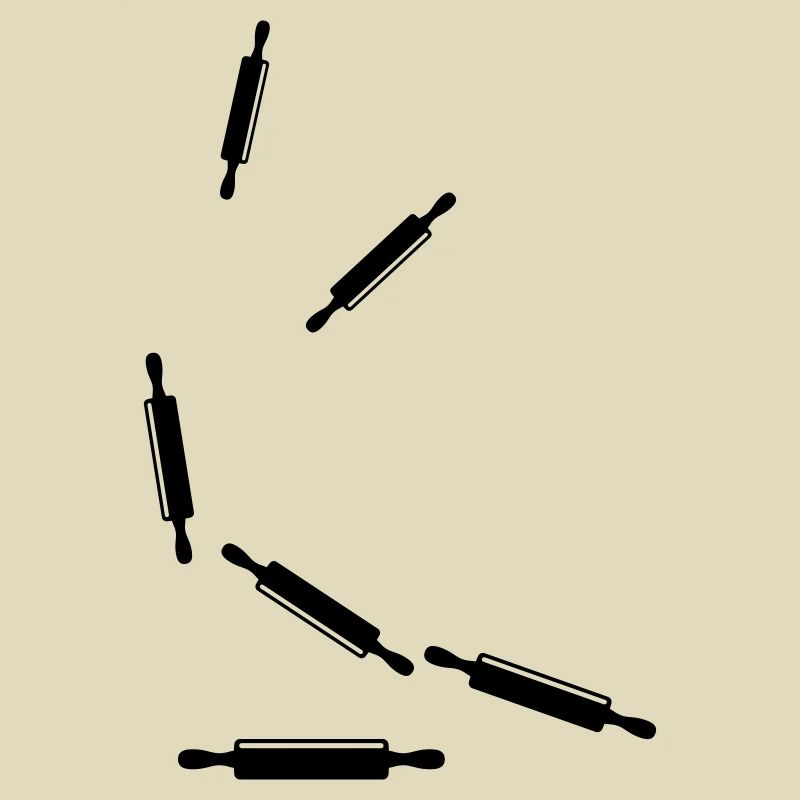 Kitchen roll rolling pin