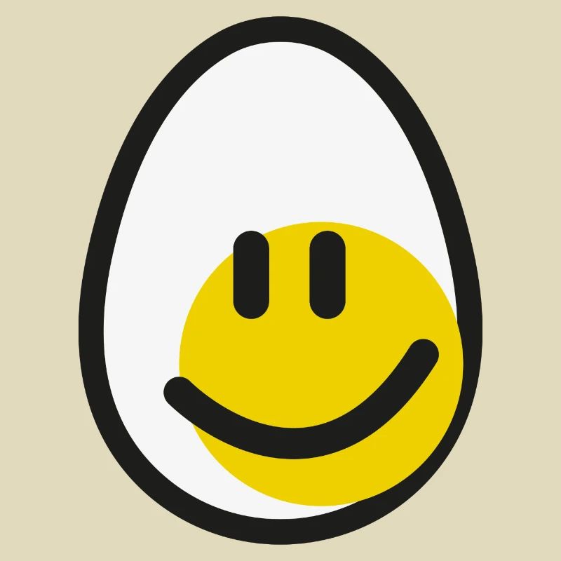 funny Smiley Egg present