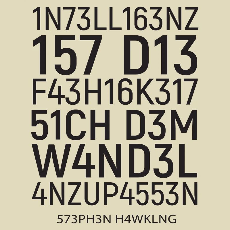 Intelligence is the ability ... Tricky, math