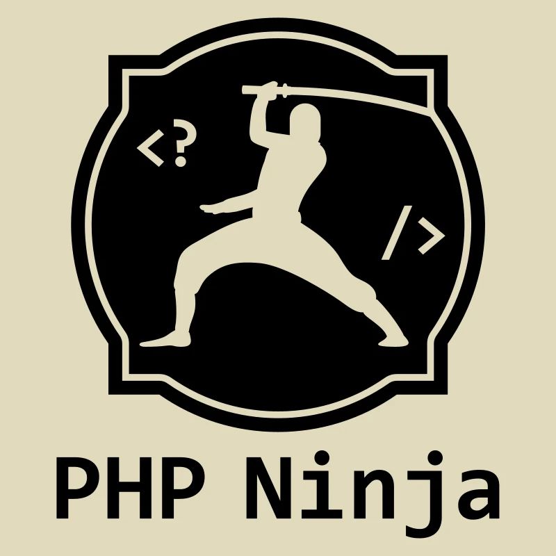 PHP Ninja - Programmeur PHP Coder Nerd Webdesign