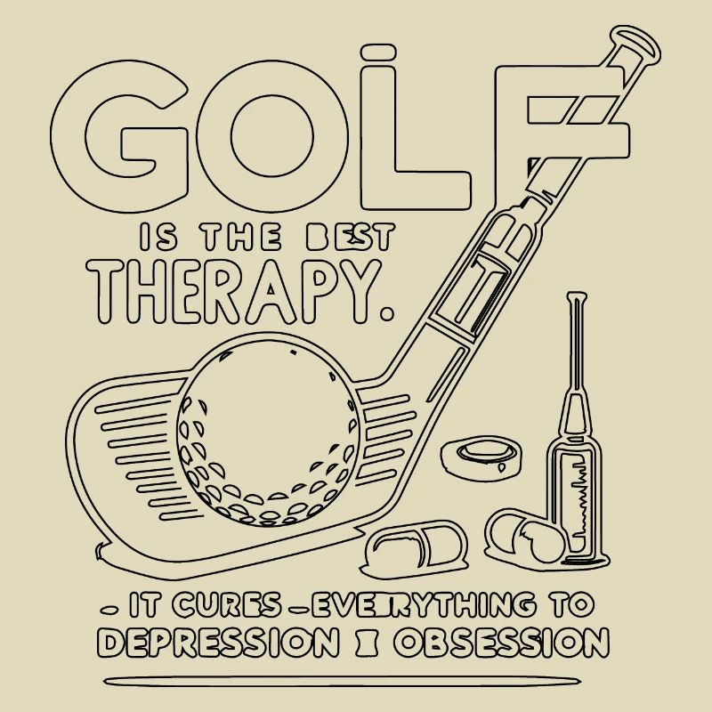 Golf Therapy Comic