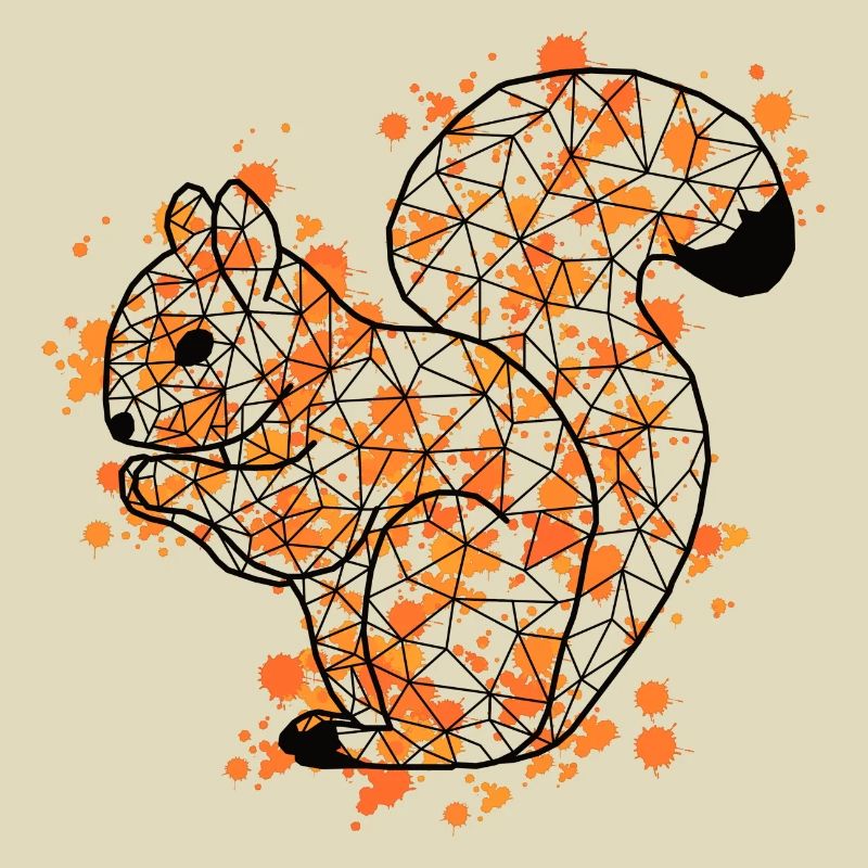 Squirrell GeomeTRIX bunt