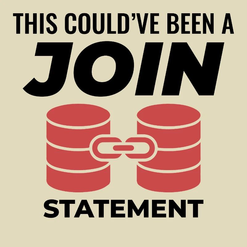 SQL Join Database Statement Programming Data
