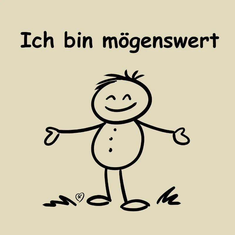 Ich bin mögenswert Mann Junge