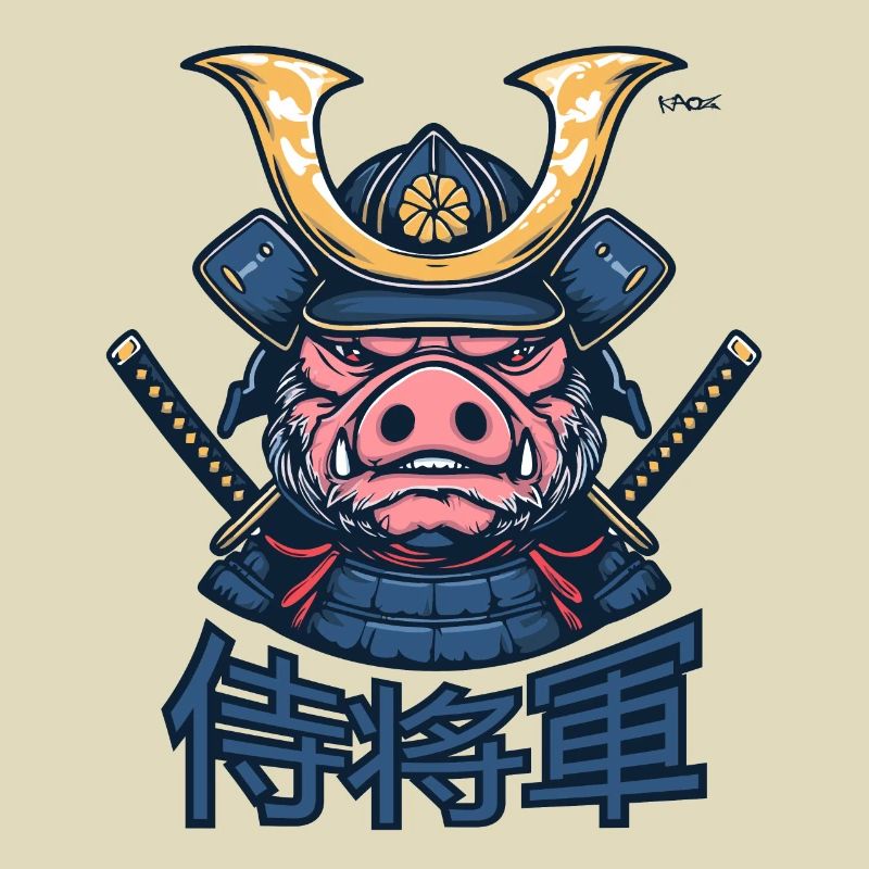 Shogun Samurai Pig
