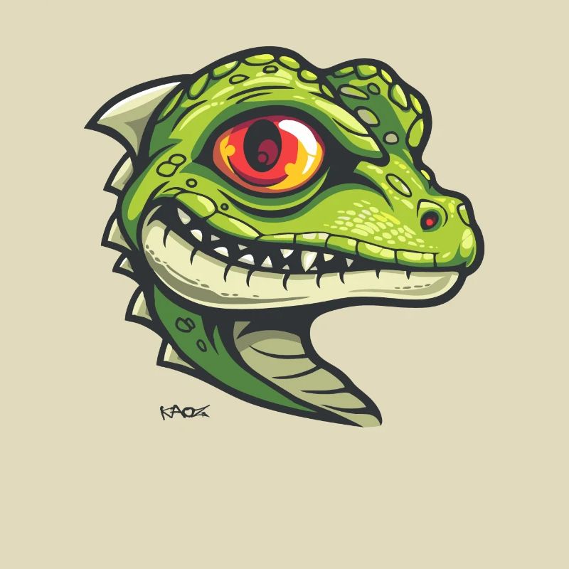 Kleine Drachen Echse