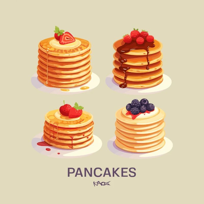 Fruity pancakes
