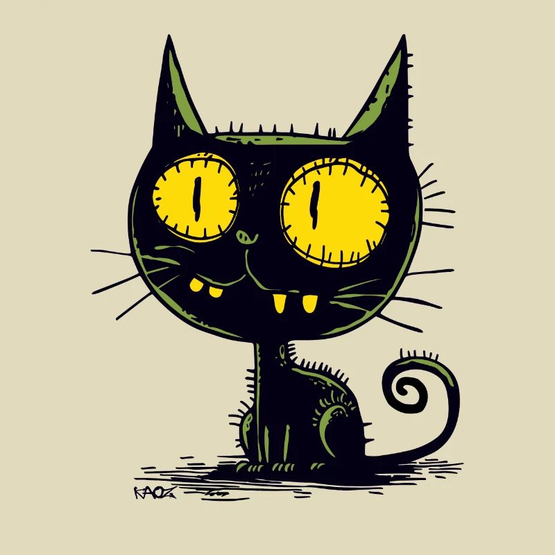 Le chat le plus cool et le plus mignon, c’est le chat