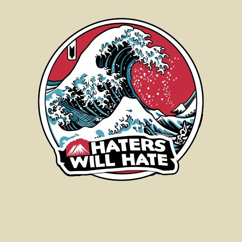 Kanagawa Beach Japan: Haters Will Hate