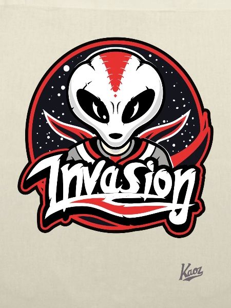 Alien-Invasion-Maskottchen