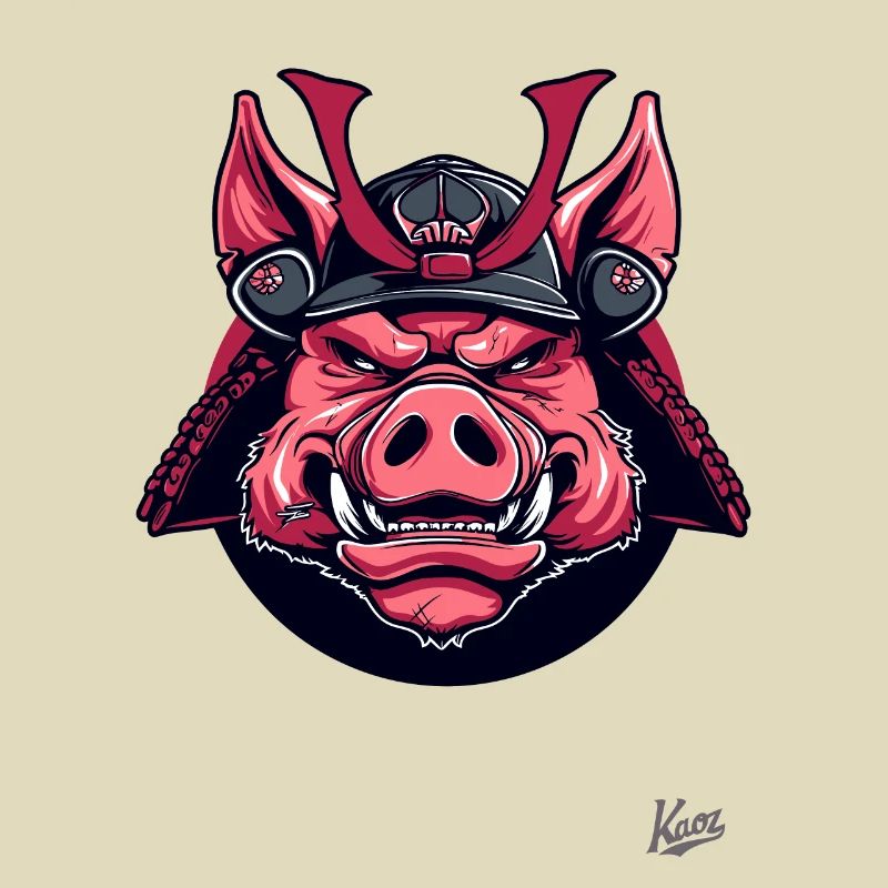 Shogun Samurai Schwein