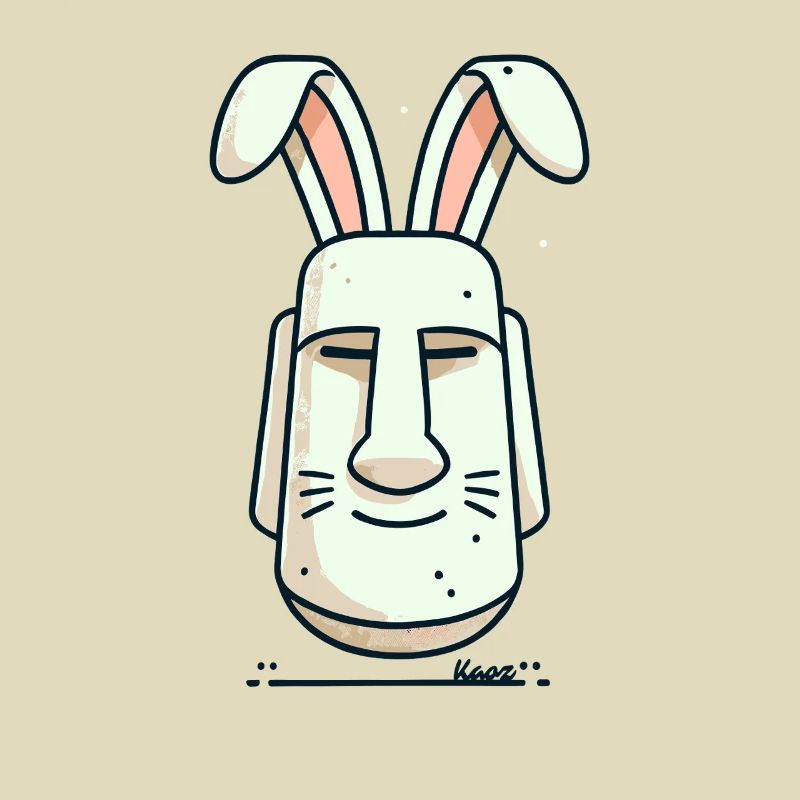 Easter Island Easter Bunny