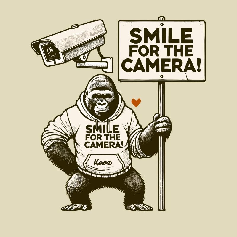 Monkey Surveillance: Smile for the Camera