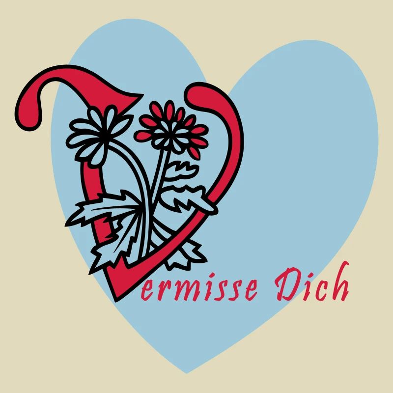 vermisse dich