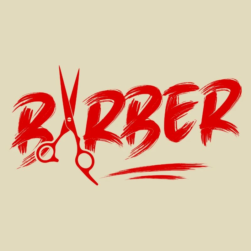 Barber Friseur Symbol