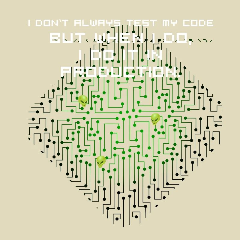 test code nerd joke proverbe pc programmeur geek i