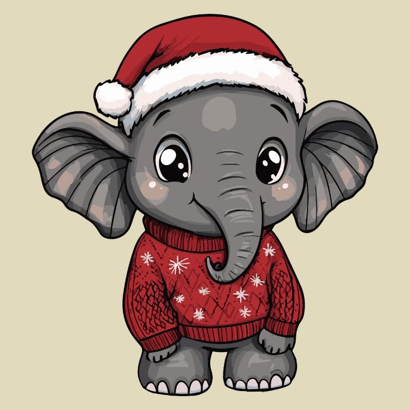 Elephant Christmas Comic
