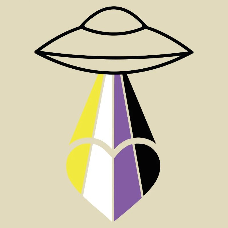Non Binary Pride Ufo