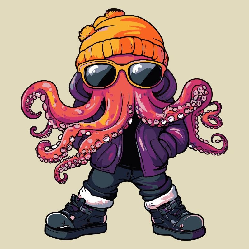 Oktopus Cool Comic