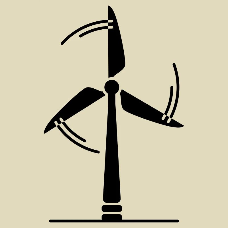 Windrad Silhouette