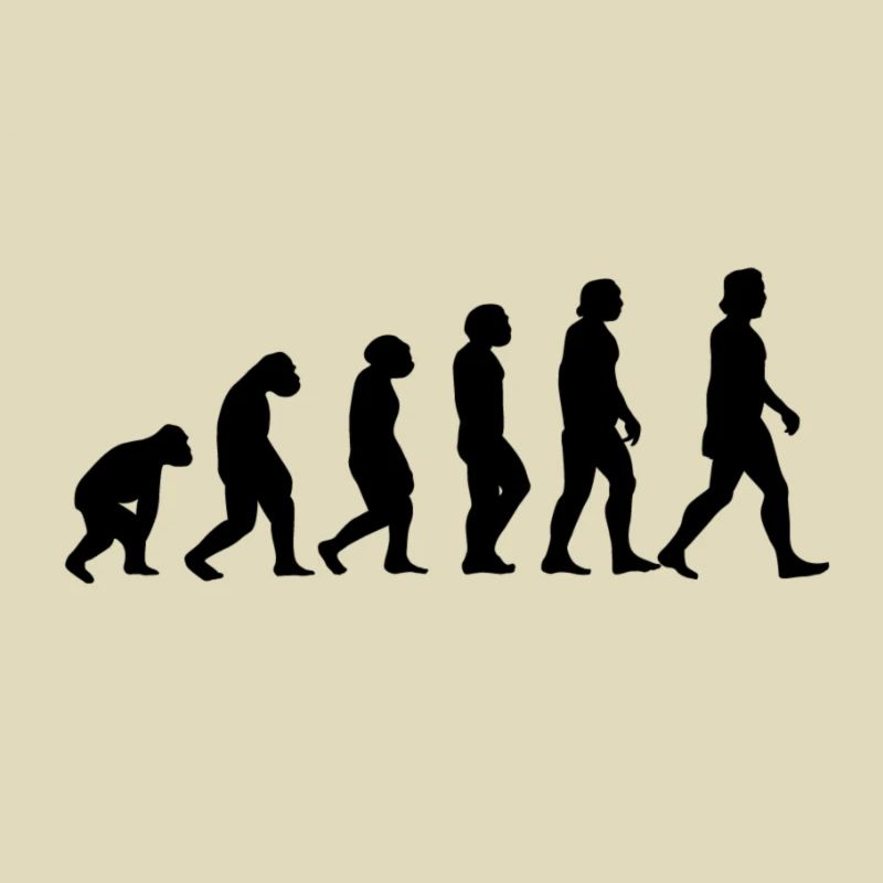Evolution monkey to man