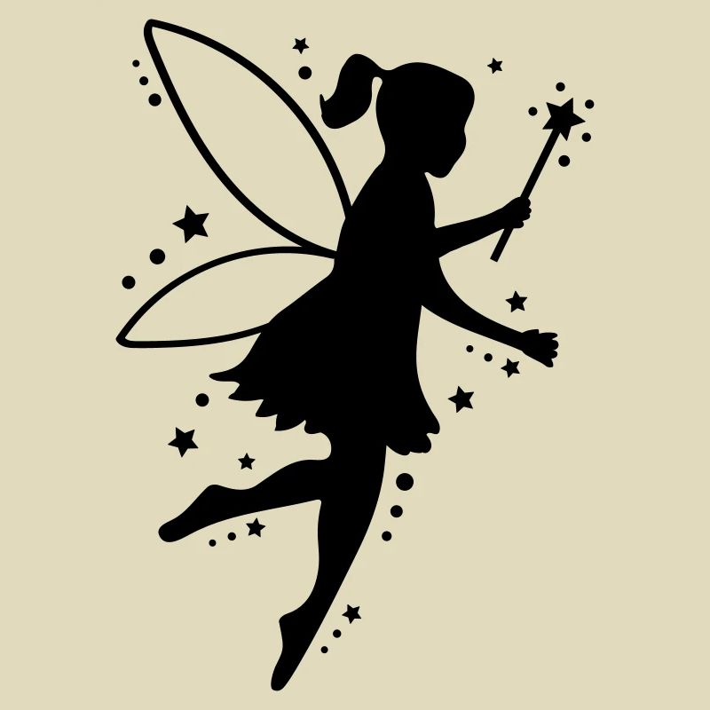 silhouette elfe de fée