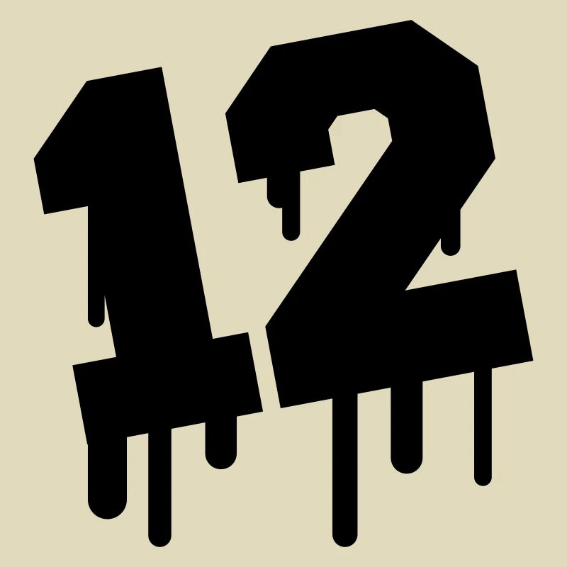 Number 12 Graffiti