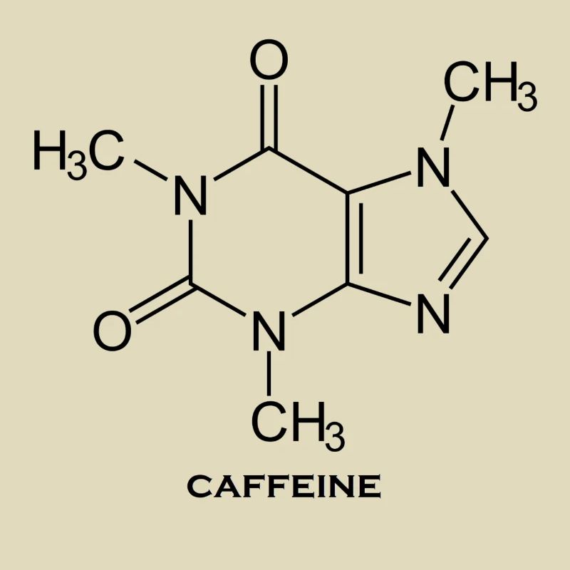 Koffein Strukturformel