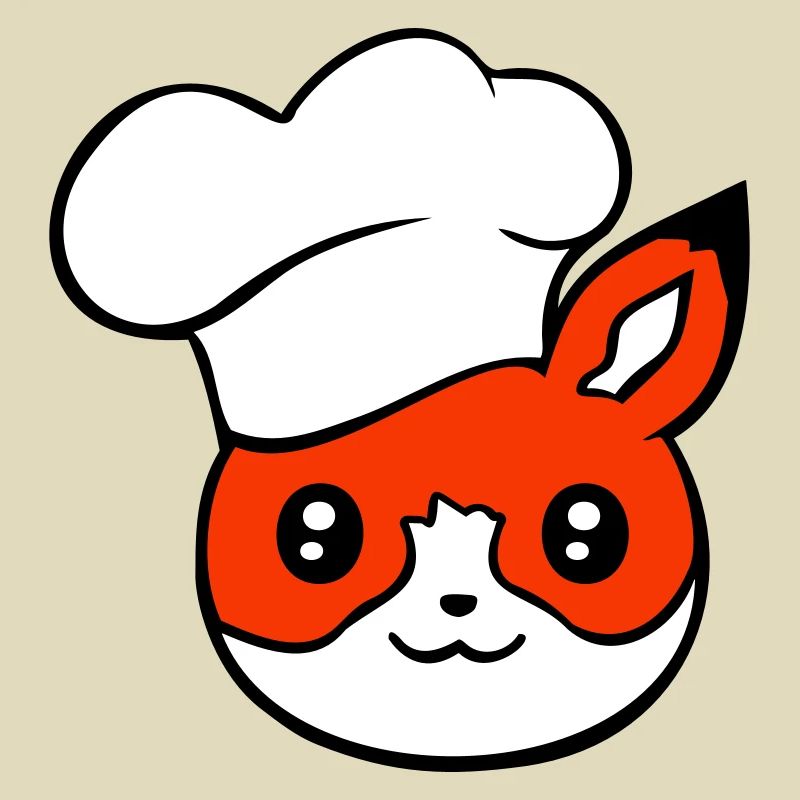 Fox Chef's Hat Chef Cooking Restaurant Kitchen