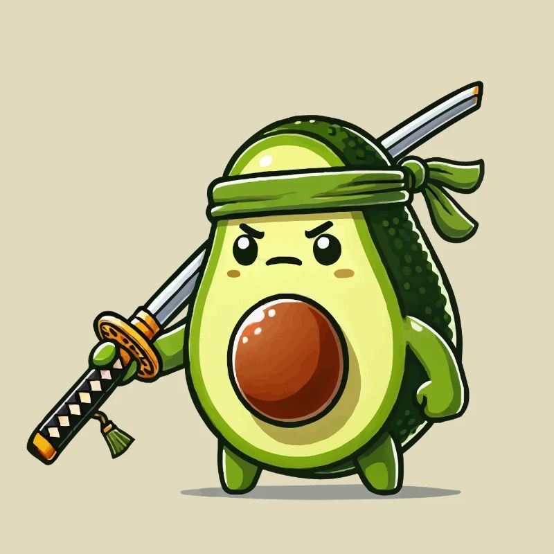 avocado samurai