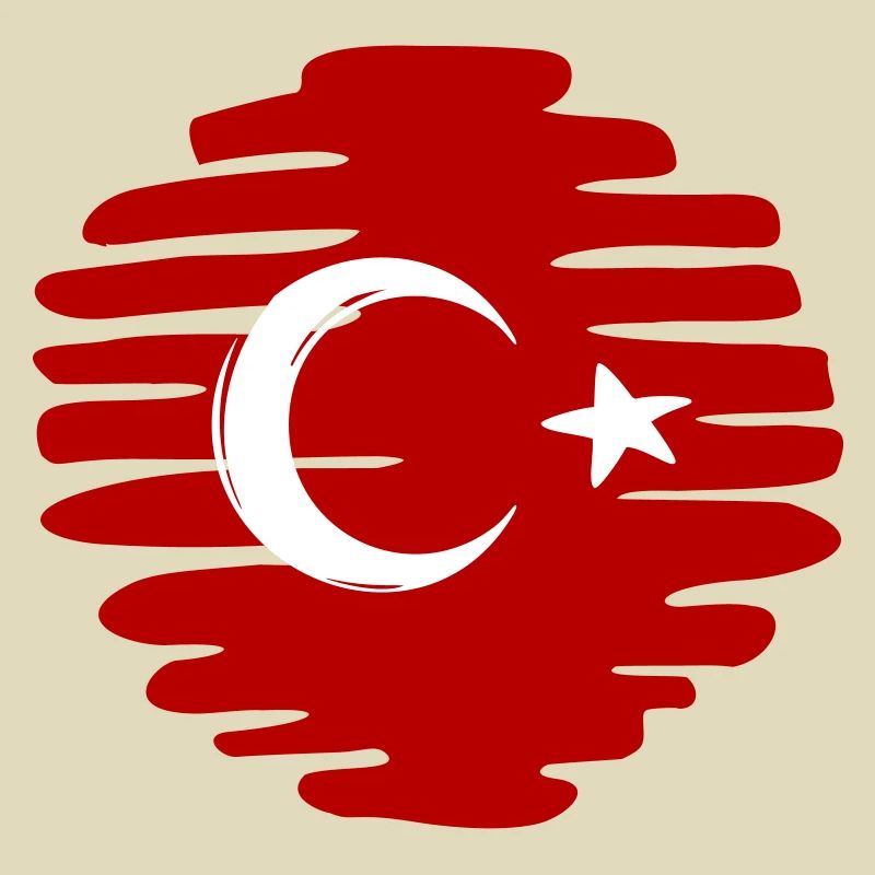 Turkey Turkish Button Point painted dot