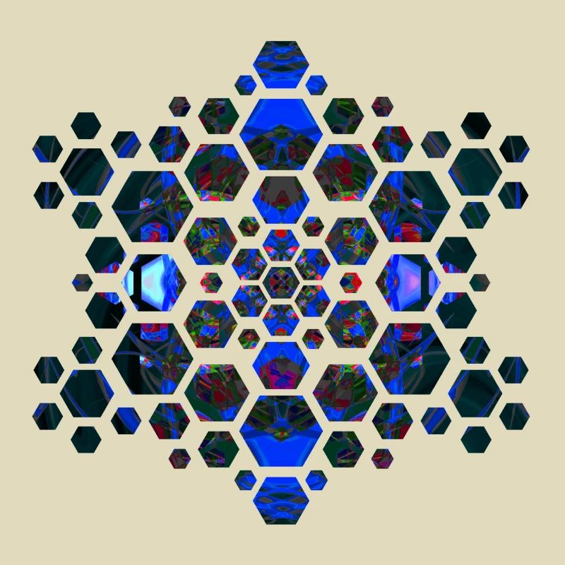 Psychedelic Hexagon I