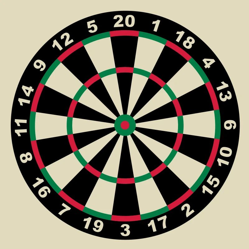 Cible de fléchettes