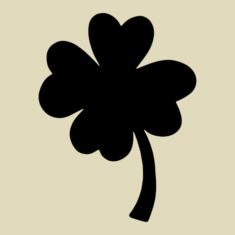 Vierblättriges Kleeblatt - Glück - Saint Patrick