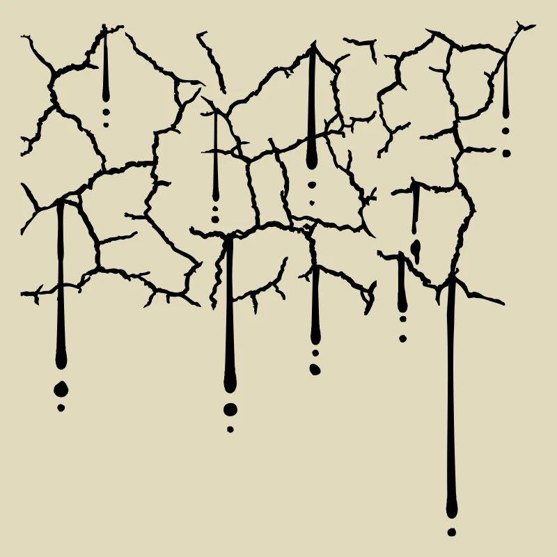 Drops Cracks Pattern Texture