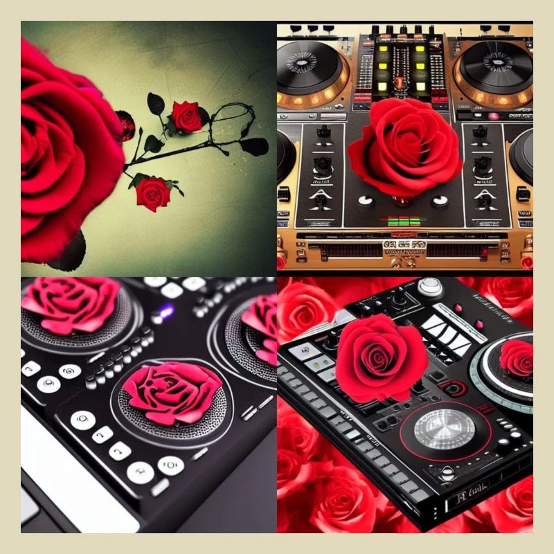 Roses und DJ-Controller