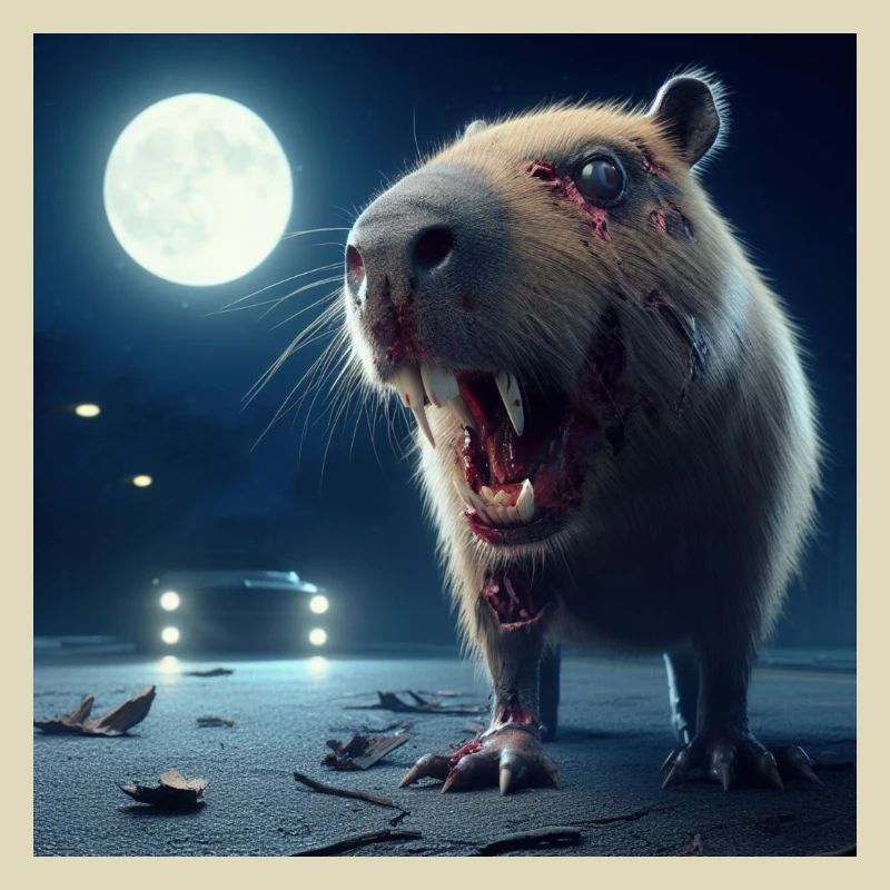 Zombie Capybara