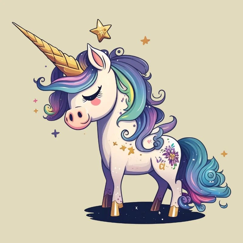Süßes Einhorn