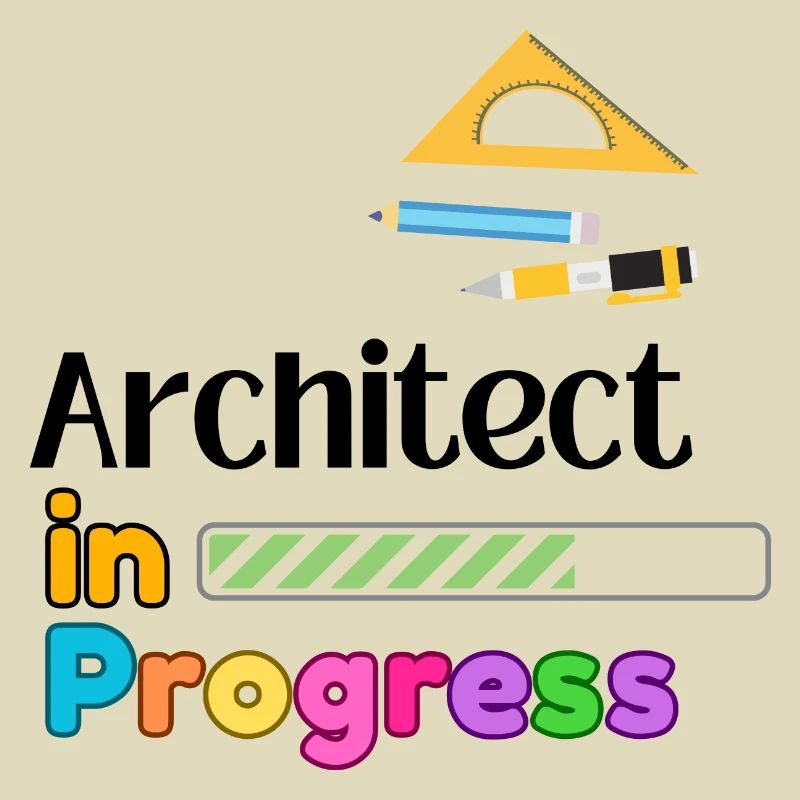 Architect In Progress Gift For Professions