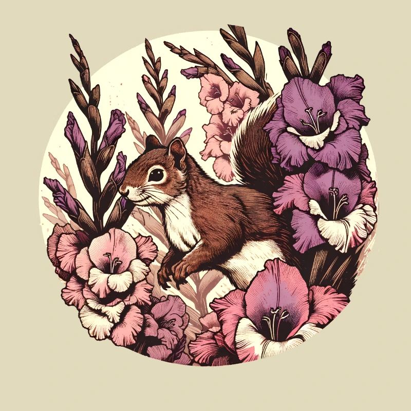 Gladiolus Squirrel