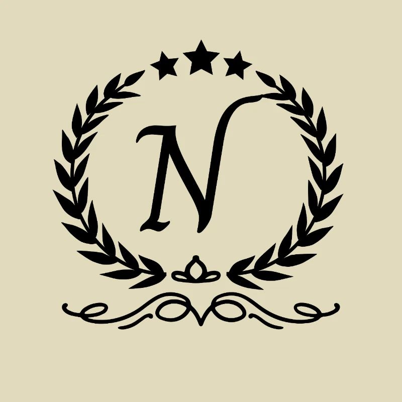 Buchstabe n Krone