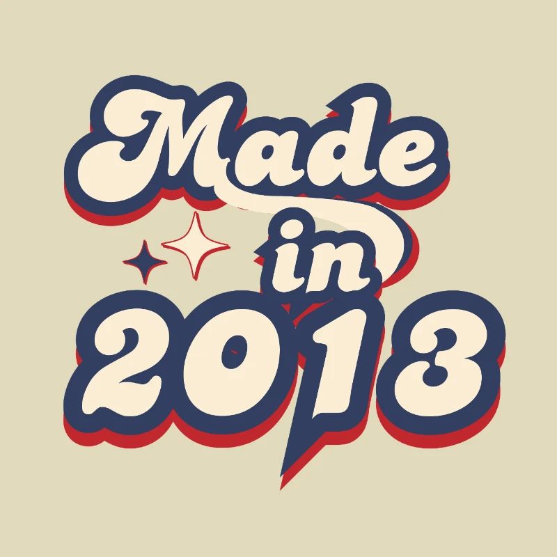 Made in 2013 retro